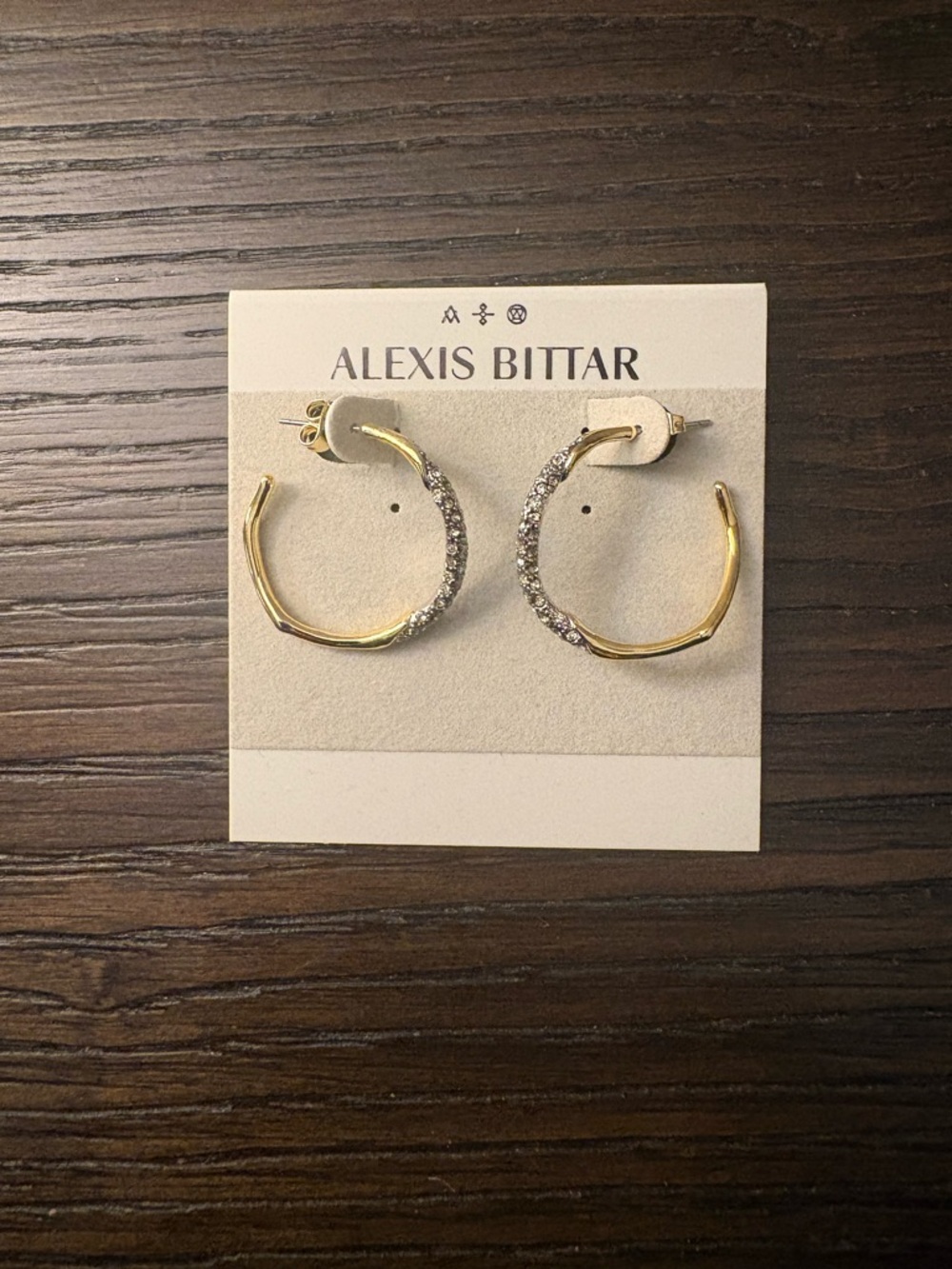 NEW Alexis Bittar Hoop Earrings